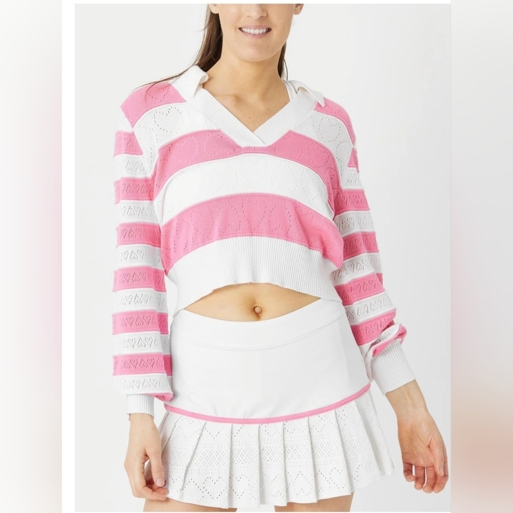 Eleven by Venus Williams Ultra Glam Karma Knit Top